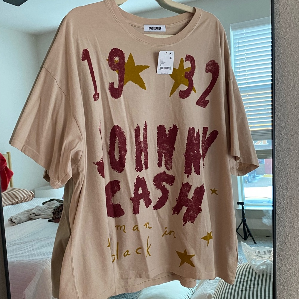 Daydreamer / Free People Johnny Cash Graphic Tee - One Size